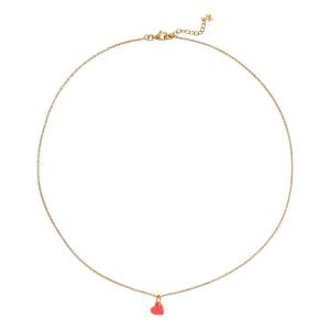 Small_Neon_Pink_Heart_Necklace_Gold_Goud